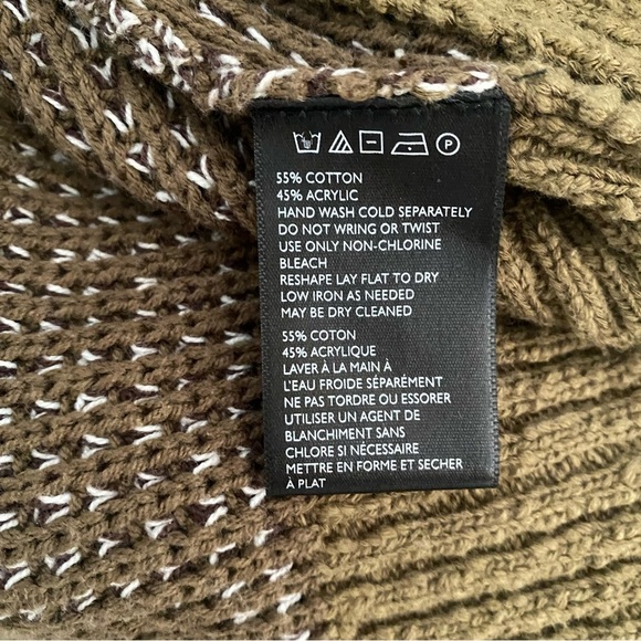 EUC Urban Outfitters Olive Marled Open-Front Cardigan Sweater | Women’s S - Picture 5 of 6